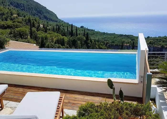 Willa White Lefkada Kalamítsi